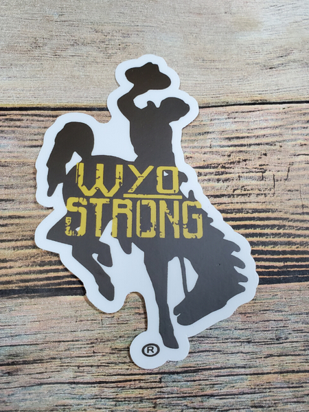WYO STRONG DECALS