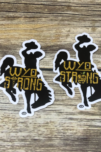 WYO STRONG DECALS