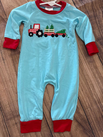 Tractor Christmas Pajamas