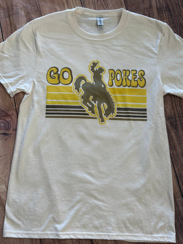 Retro GO POKES T-Shirt