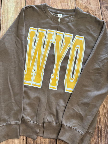 Split Crewneck Cardigans