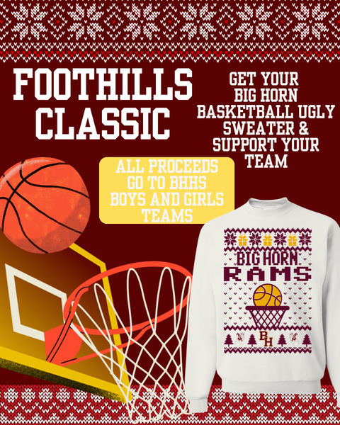 BHHS Basketball Ugly Sweater Fundraiser