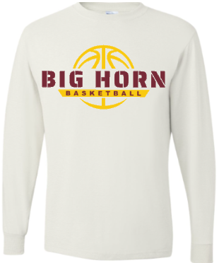 Big Horn Middle School Basketball Shirts