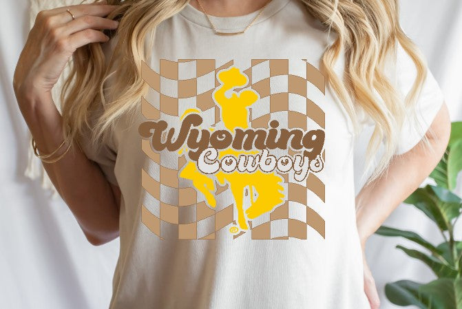 Retro Wyoming Cowboys