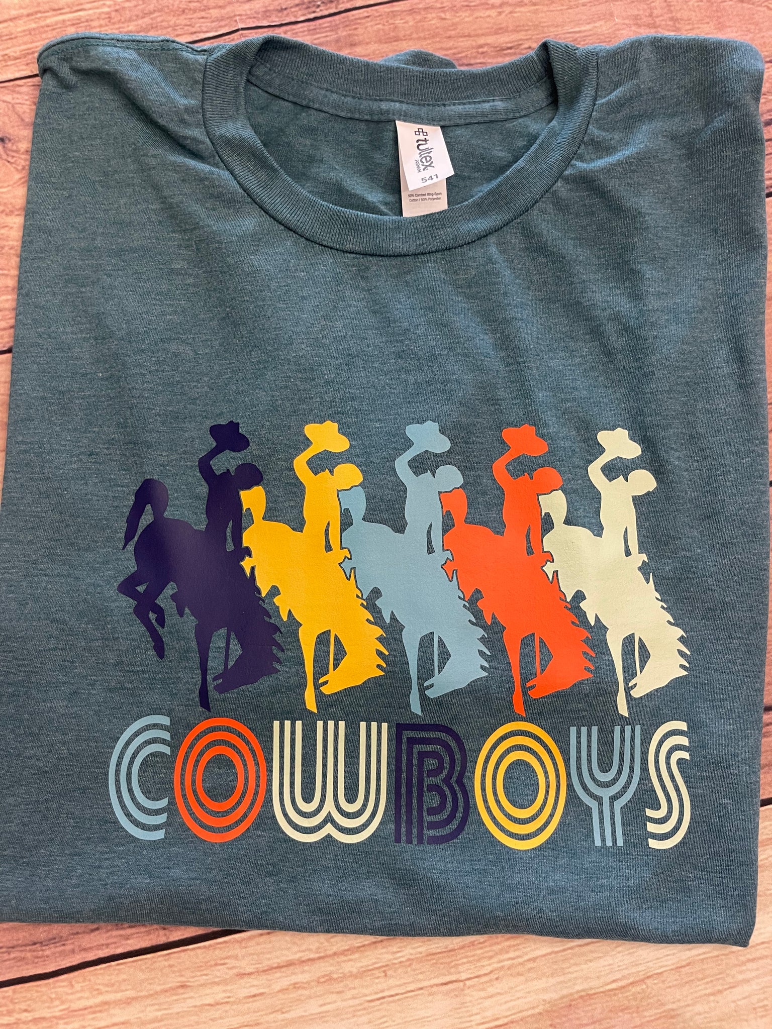 Colorful Cowboys Tee