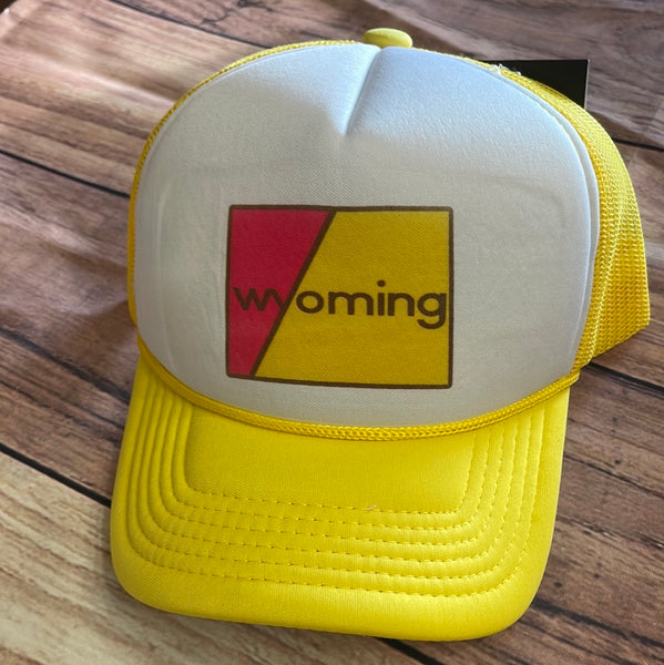Youth Foamie Trucker-Split Wyoming