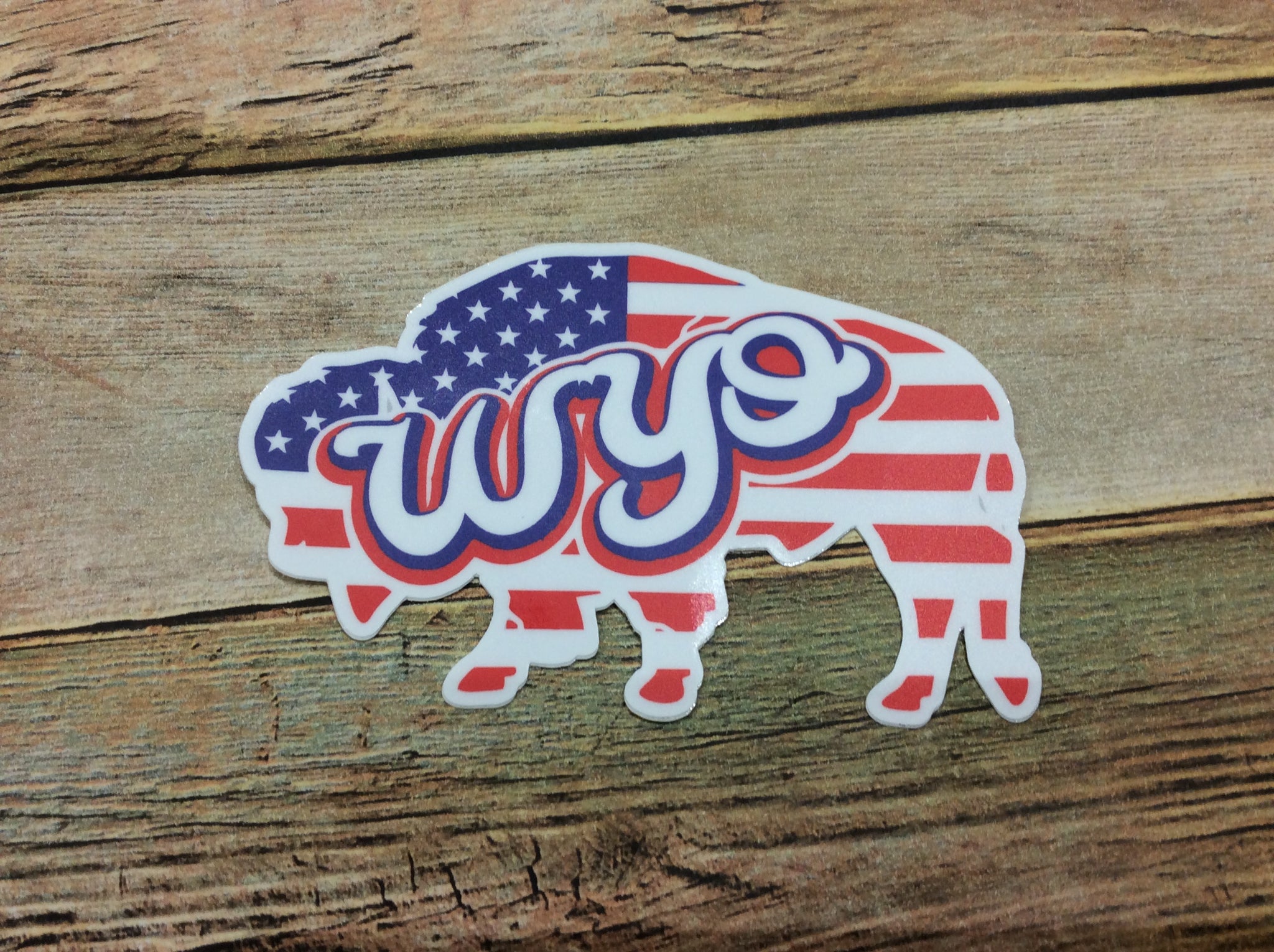 WYO-USA Buffalo Decal