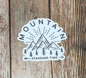 Mountain Standard Time Decal