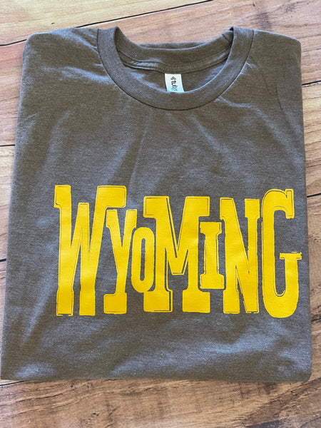 Get Western Wyoming Tee